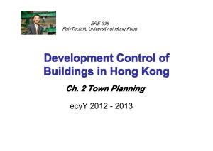 Development Control of Buildings in Hong Kong ch2