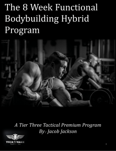 The 8 Week Functional Bodybuilding Hybrid Program (Part 1)v2 (1)