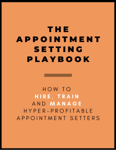 EBOOK - Appointment Setting Playbook - Final