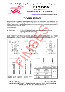 Szczotkotrzymacze polski FIMBES-Copy