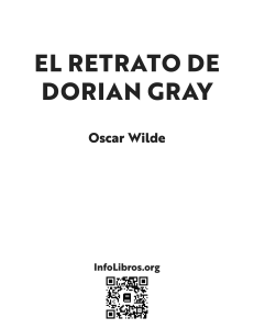 El Retrato de Dorian Gray Autor Oscar Wilde