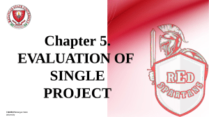 MODULE 5 EVALUTION OF SINGLE PROJECT  (2)
