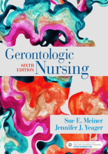 Gerontologic Nursing by Sue Meiner 6th Edition