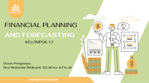 kel 12 financial planning and forecasting