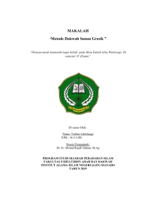 Makalah Sunan Gresik