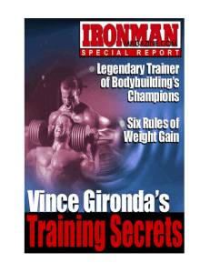 Training Secrets-Gironda