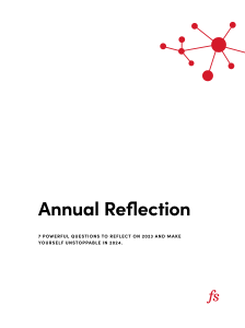 Annual Reflection Framework