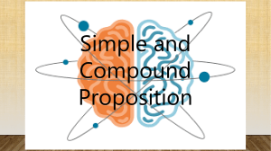 COT 2 Proposition GenMath