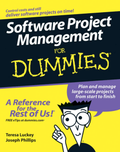 For Dummies Software Project Management For Dum