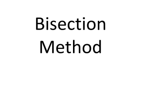 Bisection-and-False-Position
