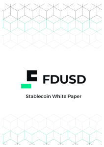 FDUSD - Whitepaper