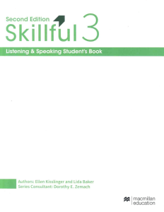 Skillful -2ndEd 3 Listening & Speaking Students Book