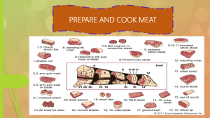 MODULE PREPARE COOK MEAT
