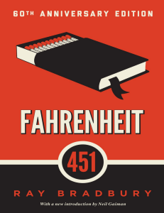 Fahrenheit 451: Excerpt & Analysis | Ray Bradbury