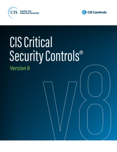 CIS Controls  v8  Critical Security Controls  2023 08