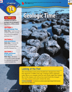 Geologic Time: Fossils & Earth's History