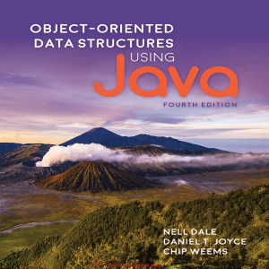 Object-Oriented Data Structures Using Java-Fourth Edition