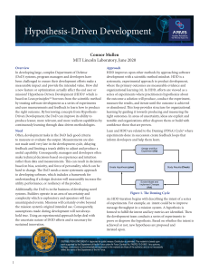 Hypothesis-Driven Development v4