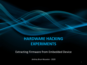 Hardware-Hacking-Experiments-Jeremy-Brun-Nouvion-2020