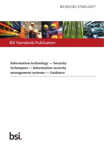 BS ISO IEC 27003:2017