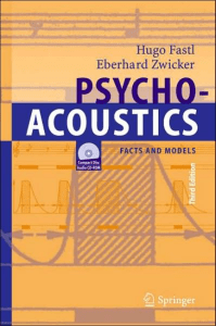 Zwicker Fastl. Psycho-Acoustics