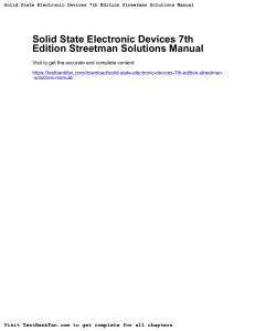 691716928-Full-Download-Solid-State-Electronic-Devices-7th-Edition-Streetman-Solutions-Manual