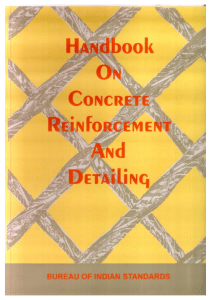 SP 34 Handbook on Concrete Rein - Bureau of Indian Standards