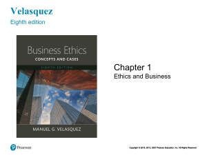 Ethics Chapter 1