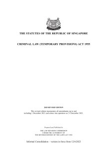 Criminal Law (Temporary Provisions) Act 1955