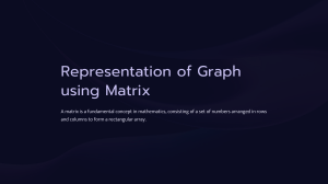 Representation-of-Graph-using-Matrix
