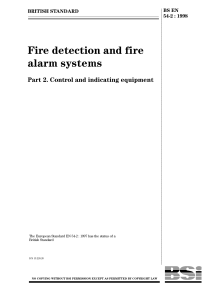 EN54-2-1998-Fire Detection and fire alarm systems