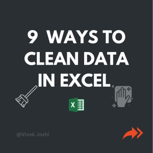 9 Ways to Clean Data in Excel 1703568172