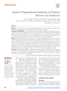 Impact of Organizational Leadership on P (1)