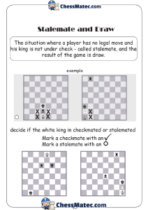 Stalemate and draw