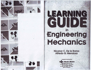 Engineering Mechanics Solution Ferdinand Singer pdf