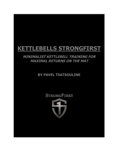 KETTLEBELLS- STRONGFIRST -V3