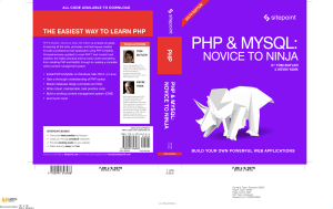 PHP & MySQL Novice to Ninja, 6th Edition