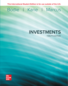 Investments textbook