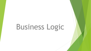 Business Logic C1