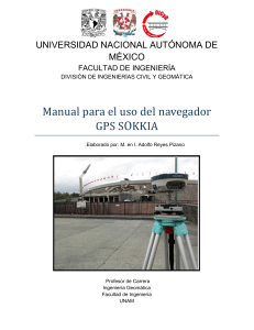 Manual de GPS Adolfo  Reyes Pizano