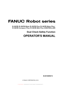 B-83184EN 13 01 Dual Check Safety Function OPERATOR'S MANUAL  2023-02