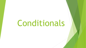 tutoria10 conditionals