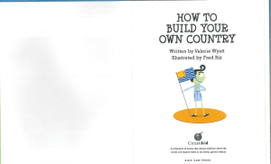 How to Build Your Own Country Book(1)