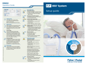 MR850 Operation Guide: Setup, Alarms, and Modes