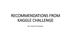 Kaggle Presentation - Hyacinth Ampadu
