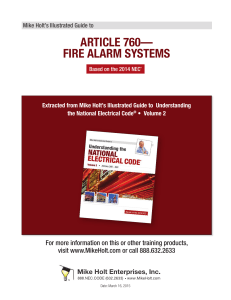 Fire Alarm Systems 2014NEC
