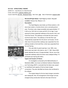 CE 3132 - STRUCTURAL ANALYSIS REPORT