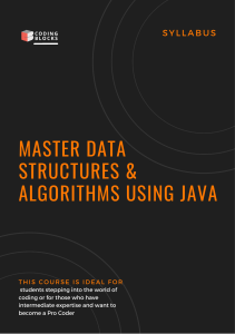 DSA+-+Java syllabus