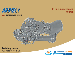 TRAINING NOTES ARRIEL 1 Turbine Engine