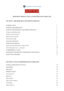 Law Research & Writing Guide: 2016